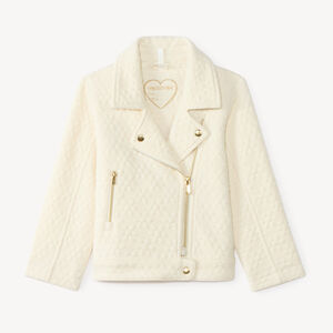 Fleece jas met een fluwelen voering voor meisjes 