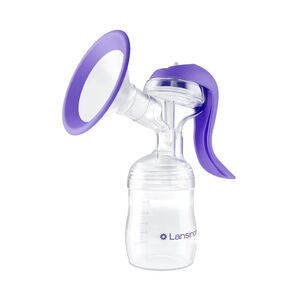 Tire-lait manuel avec accessoires violet 