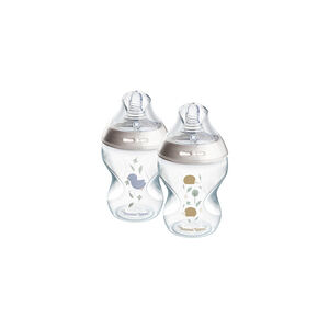 Lot de 2 biberons Natural Start anti-colique 260ml  
