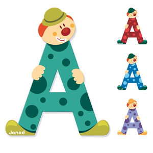 Letter Clown A 