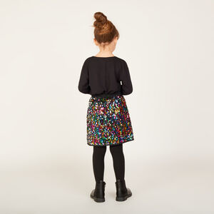 T-shirt manches longues motif étoile fille 