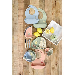Bavoir silicone Happy Fruits Poire 1pc 