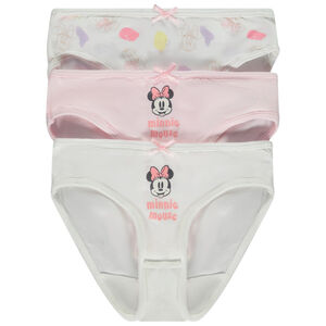 Set van 3 fantasieonderbroeken Minnie Disney meisjes 