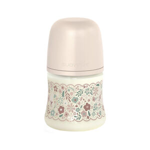 Flessen met fysiologische speen SX PRO S 150 ml Wonderland Liberty roze 