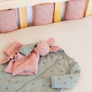 Set de 8 protections de barreaux avec velcro - Hop - Terracotta 