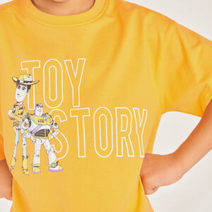 T-shirt met korte mouwen met Toy Story print van Disney Pixar voor jongens 