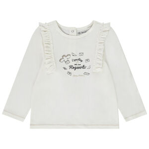 Lange mouwen T-shirt met ruches Hedwige Warner voor baby meisje 