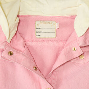 Veste en jean avec capuche amovible fille 