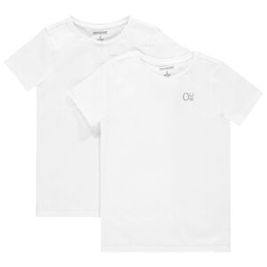 Lot de 2 maillots de corps à logo printé pour enfant garçon 