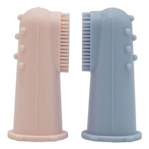 Brosse à dents doigt silicone Assortiment 