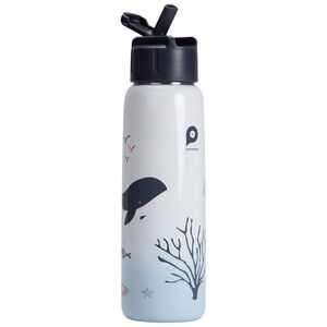 Drinkfles Pretty Sea met rietje 380 ml 
