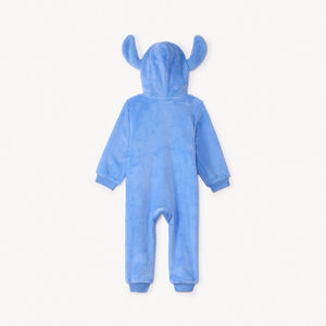 Pyjama topper sherpa Stitch Disney met speelse kap voor baby 