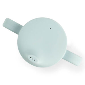 Tasse d'apprentissage en silicone Tiny farm Bleu 