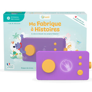 Audioverhalenverteller Mijn Verhalenfabriek – paars 