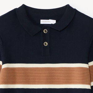 Poloshirt voor jongens met een fantasiedesign 