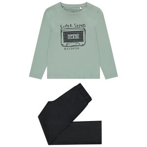 Pyjama long 2 pièces print fantaisie pour garçon 