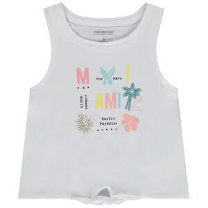 Débardeur en jersey print Miami pour fille 