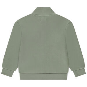 Gilet zippé à col montant et poche pour garçon 