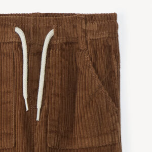 Jogging in geribd fluweel met voering voor babyjongens 