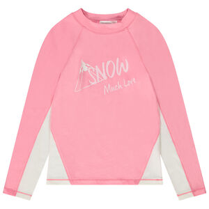T-shirt de ski en jersey fille 