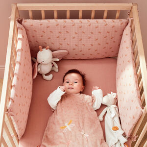 Tour de lit en mousseline imprimé libellules Popsie, Gigi & Louli 