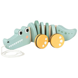 Crocodile à tirer - Multicolore 