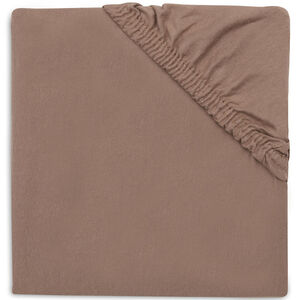 Drap-housse jersey - Milky Coffee - 60x120 cm  