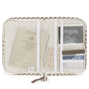 Protège carnet de santé Praliné Vichy Moka 