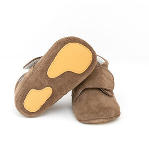 Chaussures Babychic - Taille 17 - Serraje Suède Vison 