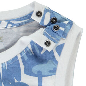 Set van 2 fantasie onderhemdjes voor baby jongen 