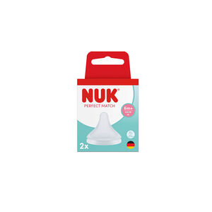 Lot de 2 tétines silicone Perfect Match taille XL 