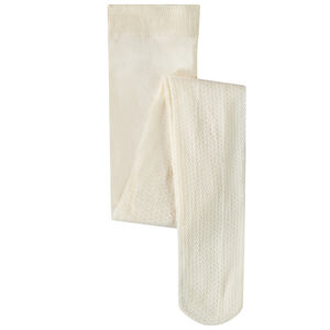 Dunne panty in effen gaas voor meisjes 