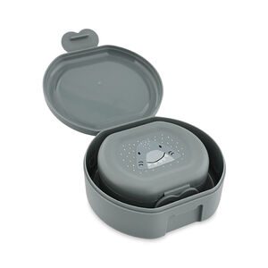 Lot de 2 lunchbox gigognes Mr. Shark gris 