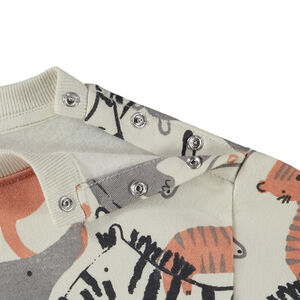 Joggingpak met safari-print voor baby jongen 