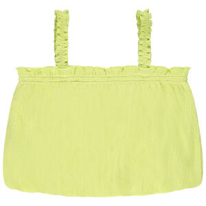 Mouwloos t-shirt met ruches voor meisjes 