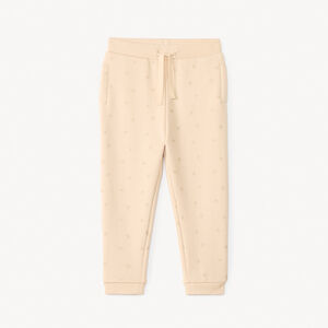 Joggingbroek van fleece met knopen voor meisjes 