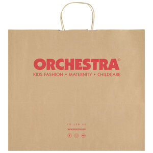 Cadeaupakket groot formaat in kraftpapier 