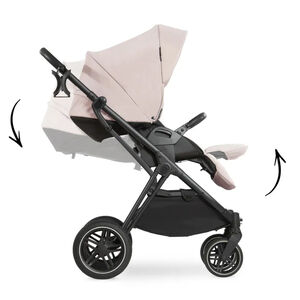 Vision X Set Kinderwagen + Draagmand Melange Beige 