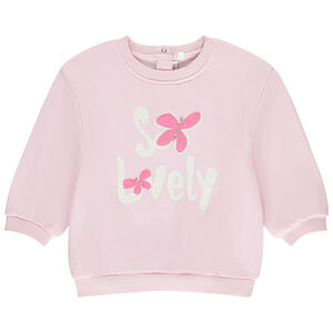 Oversize sweatshirt met fantasieprint voor meisjes 
