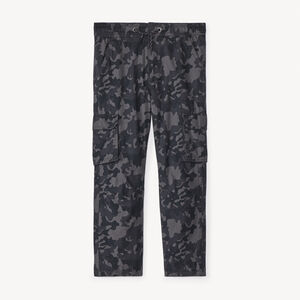 Camo-print jongens broek met voering 