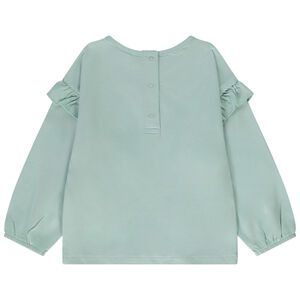 Lange mouwen T-shirt in jersey print Marie Disney voor baby meisje 