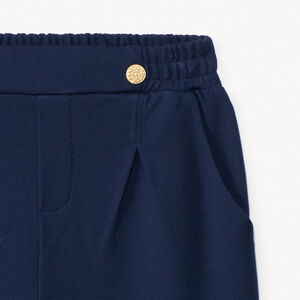 Milano joggingbroek met fantasieknopen voor meisjes 