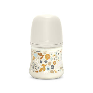 Biberon avec tétine symétrique SX Pro S 150 ml Wonderland Beige 