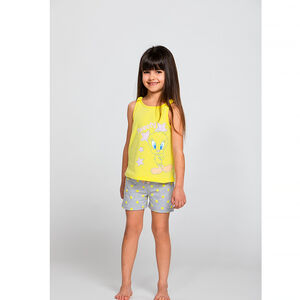 Pyjama débardeur + short Titi Warner pour fille 