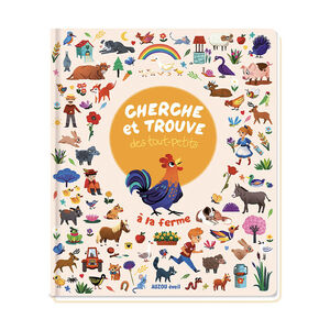 Boek FR "Cherche et trouve A la ferme" 2jaar+ 