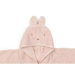 Badponcho badstof Miffy Silk Rose 