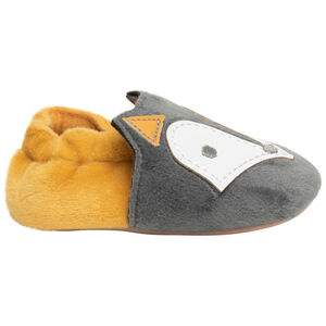 Babypantoffels jongens met vossenpatroon 