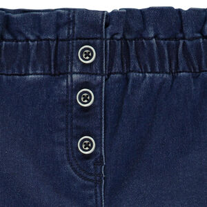 Jeans met elastische taille voor baby meisje 