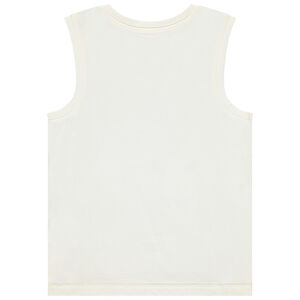 Débardeur uni avec print fantaisie garçon 
