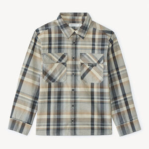 Chemise manches longues à carreaux pour garçon 